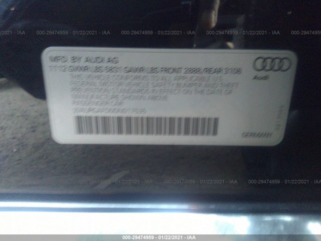 Photo 8 VIN: WAURGAFD0DN017535 - AUDI A8 L 