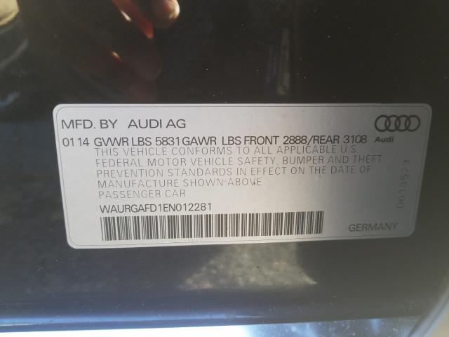 Photo 9 VIN: WAURGAFD1EN012281 - AUDI A8 