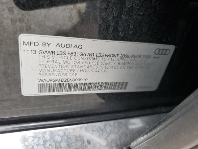 Photo 12 VIN: WAURGAFD2EN009910 - AUDI A8 