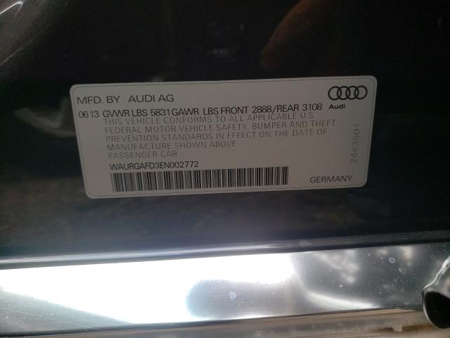 Photo 9 VIN: WAURGAFD3EN002772 - AUDI A8 L QUATT 