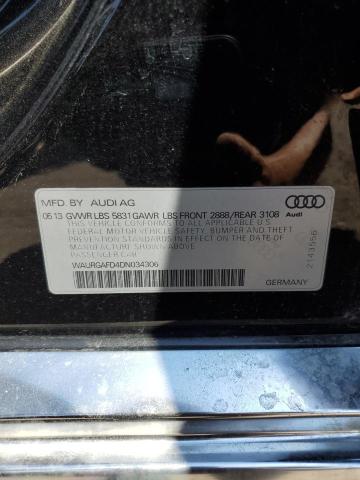 Photo 11 VIN: WAURGAFD4DN034306 - AUDI A8 L QUATT 