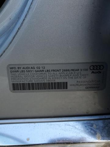 Photo 9 VIN: WAURGAFD6DN000464 - AUDI A8 L QUATT 