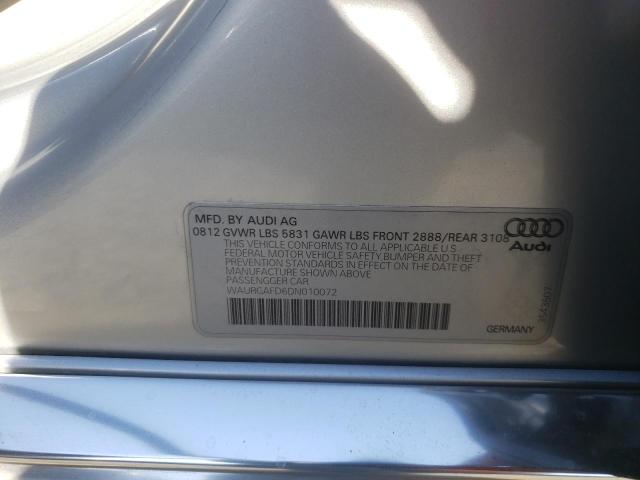 Photo 11 VIN: WAURGAFD6DN010072 - AUDI A8 L QUATT 