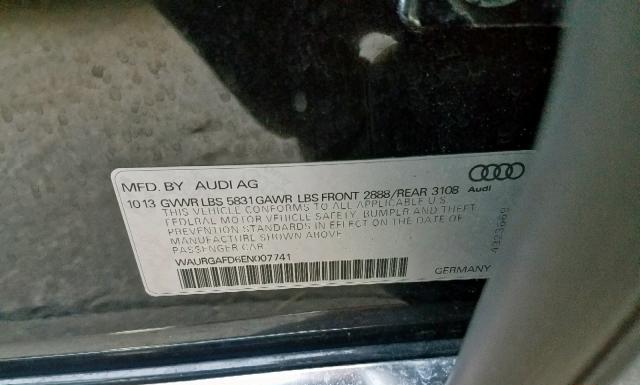 Photo 9 VIN: WAURGAFD6EN007741 - AUDI A8 