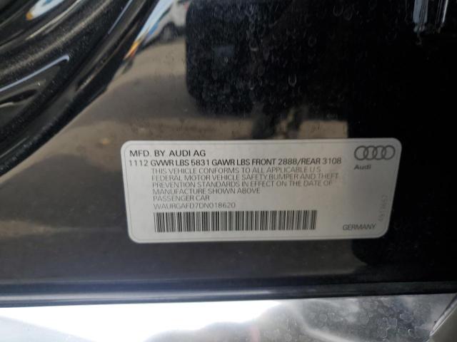 Photo 11 VIN: WAURGAFD7DN018620 - AUDI A8 L QUATT 