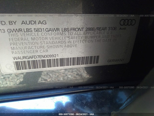 Photo 8 VIN: WAURGAFD7EN009921 - AUDI A8 L 