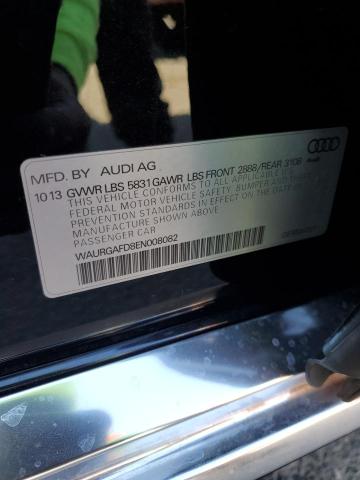 Photo 11 VIN: WAURGAFD8EN008082 - AUDI A8 L QUATT 