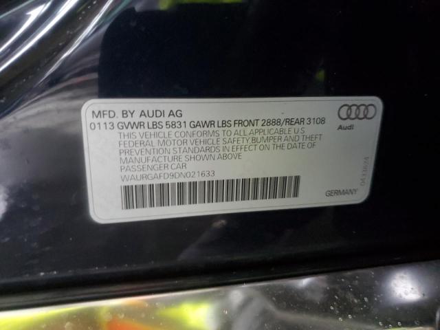 Photo 11 VIN: WAURGAFD9DN021633 - AUDI A8 