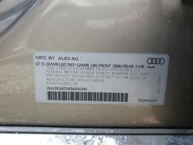 Photo 11 VIN: WAURGAFD9EN004090 - AUDI A8 L QUATT 