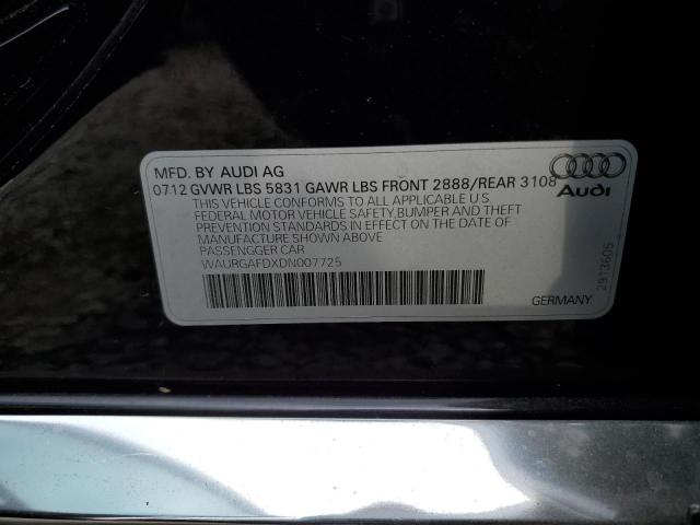 Photo 12 VIN: WAURGAFDXDN007725 - AUDI A8 L QUATT 