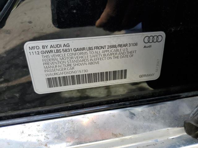 Photo 9 VIN: WAURGAFDXDN015730 - AUDI A8 L QUATT 