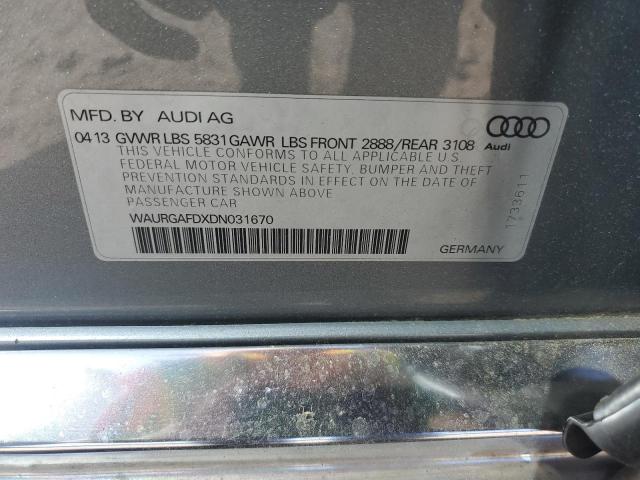 Photo 11 VIN: WAURGAFDXDN031670 - AUDI A8 L QUATT 