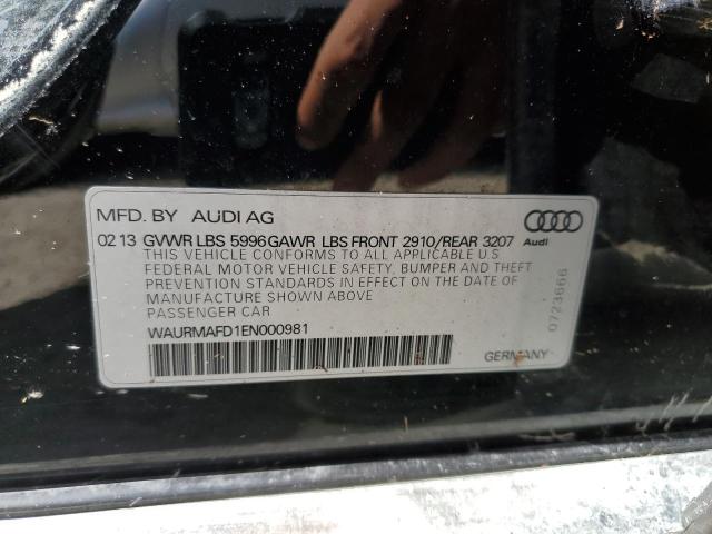 Photo 12 VIN: WAURMAFD1EN000981 - AUDI A8 L TDI Q 