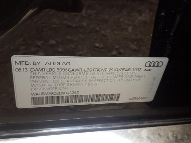 Photo 9 VIN: WAURMAFD2EN003243 - AUDI A8 L TDI Q 