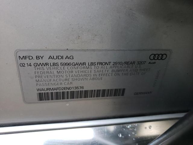 Photo 11 VIN: WAURMAFD2EN013576 - AUDI A8 L TDI Q 