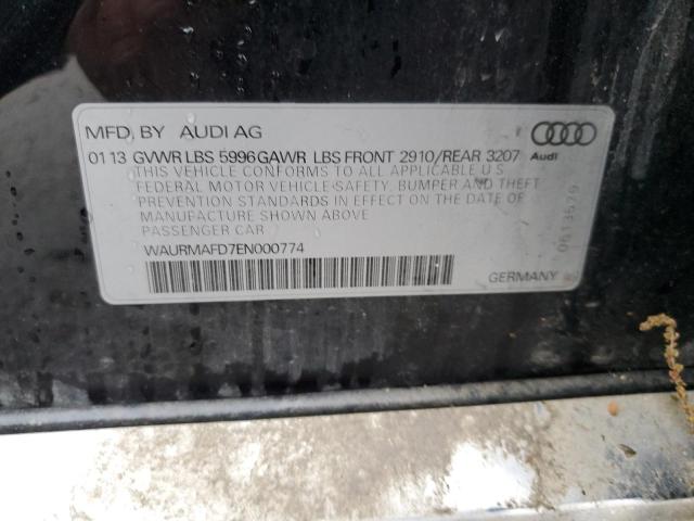 Photo 11 VIN: WAURMAFD7EN000774 - AUDI A8 