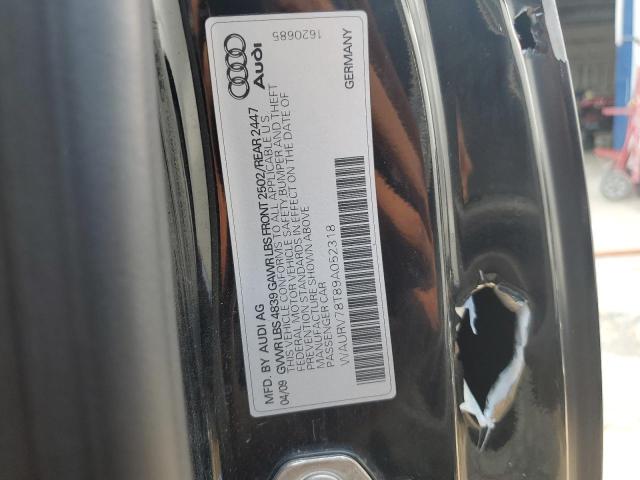 Photo 11 VIN: WAURV78T89A052318 - AUDI S5 QUATTRO 