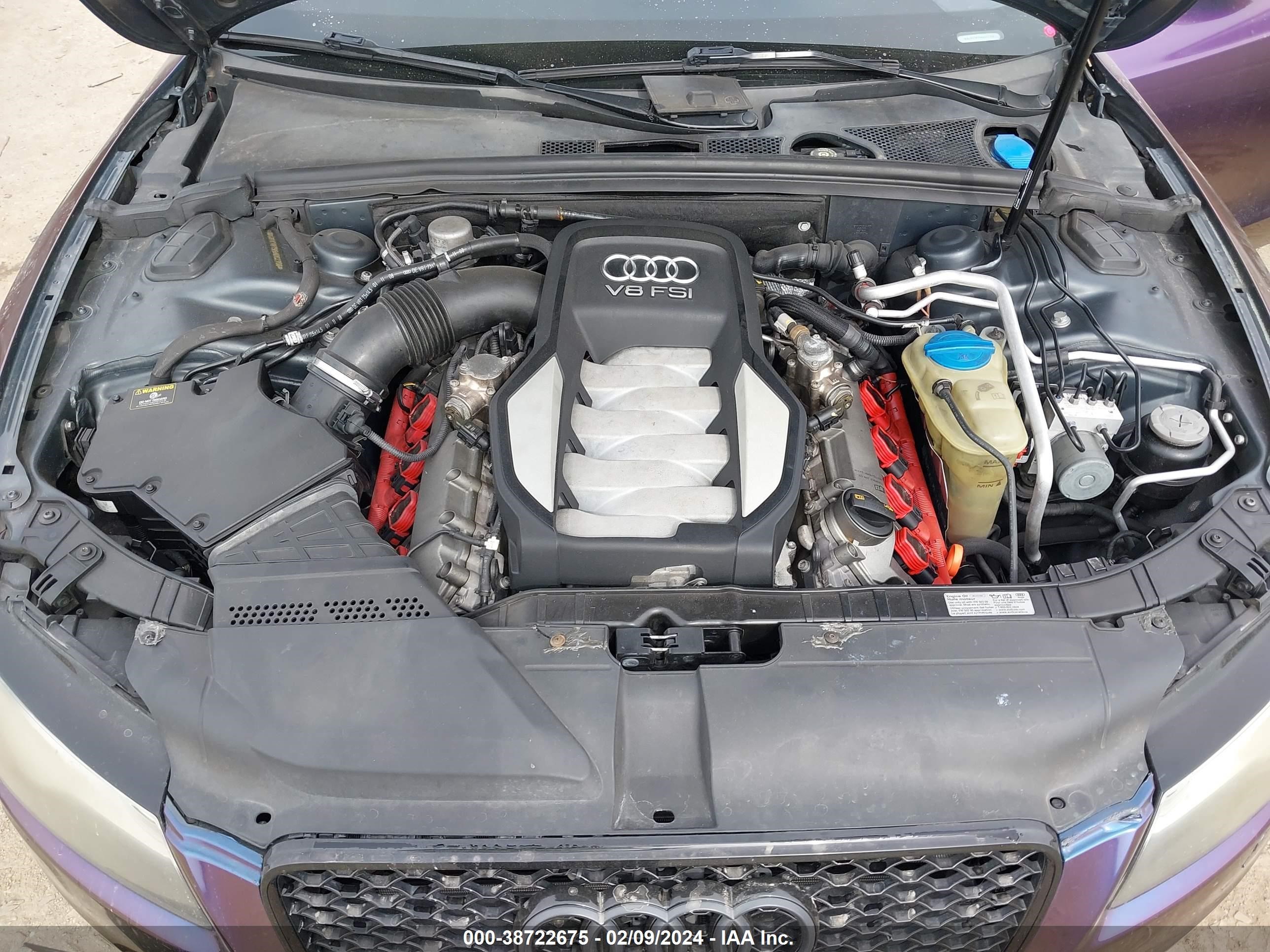 Photo 9 VIN: WAURV78T99A002706 - AUDI S5 