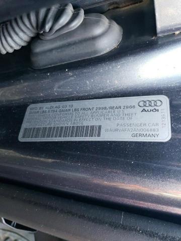 Photo 9 VIN: WAURVAFA2AN006883 - AUDI A8 QUATTRO 