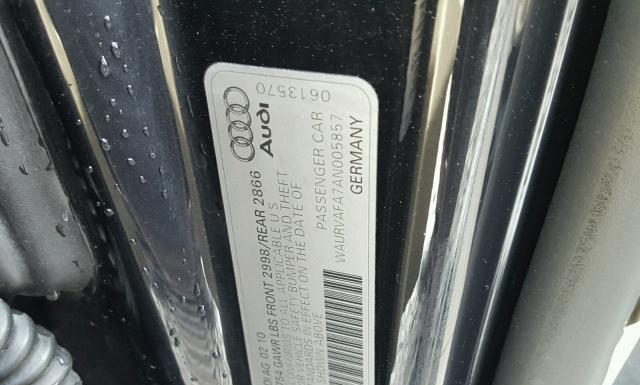 Photo 9 VIN: WAURVAFA7AN005857 - AUDI A8 