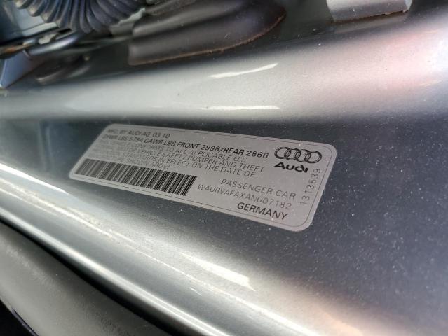 Photo 11 VIN: WAURVAFAXAN007182 - AUDI A8 QUATTRO 