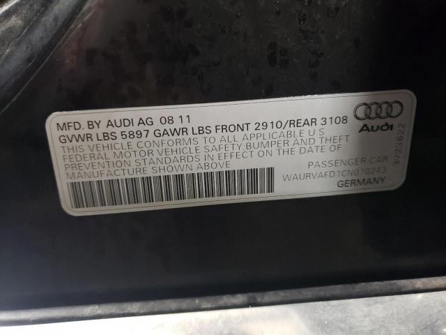 Photo 11 VIN: WAURVAFD1CN010243 - AUDI A8 L QUATT 