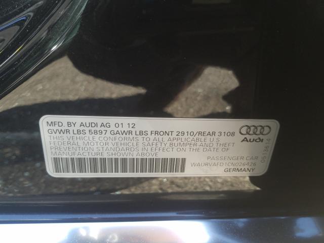 Photo 9 VIN: WAURVAFD1CN026426 - AUDI A8 