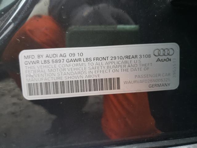 Photo 9 VIN: WAURVAFD2BN005325 - AUDI A8 L QUATT 