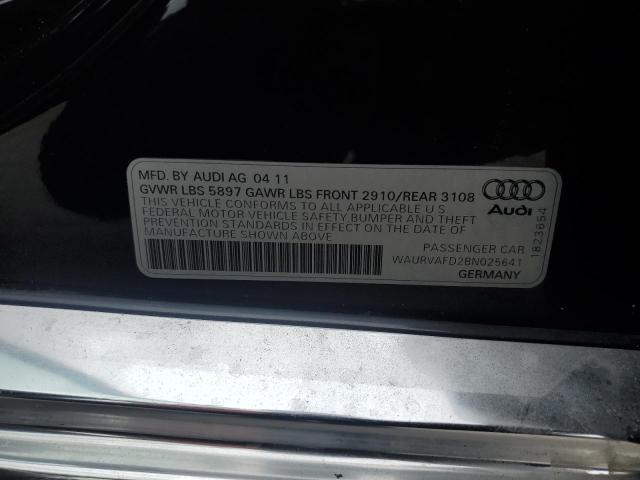 Photo 11 VIN: WAURVAFD2BN025641 - AUDI A8 L QUATT 