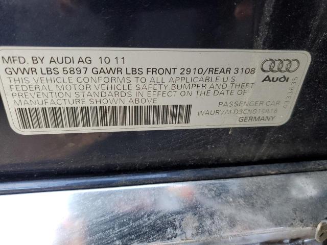 Photo 11 VIN: WAURVAFD3CN015816 - AUDI A8 