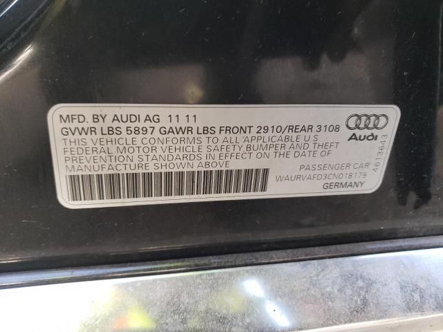 Photo 11 VIN: WAURVAFD3CN018179 - AUDI A8 