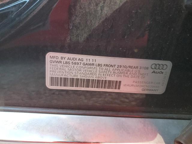 Photo 11 VIN: WAURVAFD4CN020460 - AUDI A8 L QUATT 