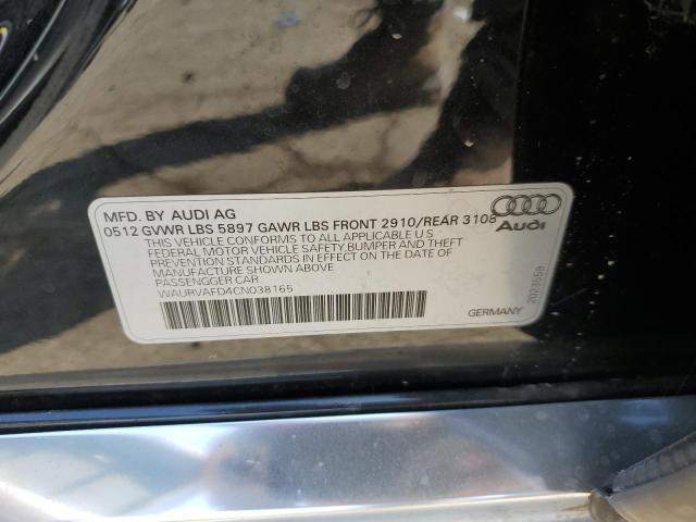 Photo 12 VIN: WAURVAFD4CN038165 - AUDI A8 L QUATT 