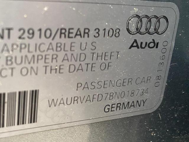 Photo 9 VIN: WAURVAFD7BN018734 - AUDI A8 L QUATT 