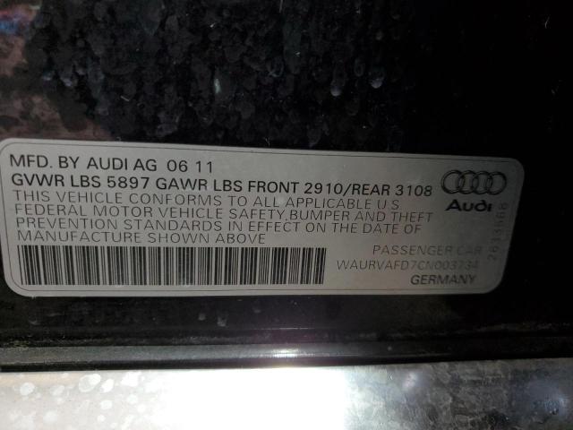 Photo 9 VIN: WAURVAFD7CN003734 - AUDI A8 L QUATT 