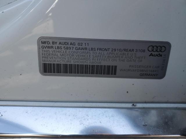 Photo 11 VIN: WAURVAFD9BN016841 - AUDI A8 L QUATT 