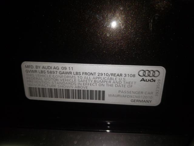 Photo 9 VIN: WAURVAFDXCN012010 - AUDI A8 L QUATT 