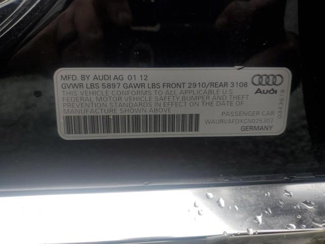 Photo 11 VIN: WAURVAFDXCN025307 - AUDI A8 