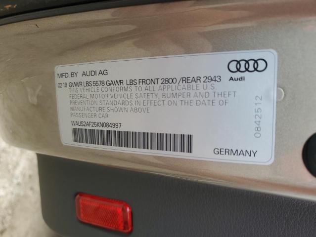 Photo 11 VIN: WAUS2AF25KN084997 - AUDI A7 PRESTIG 