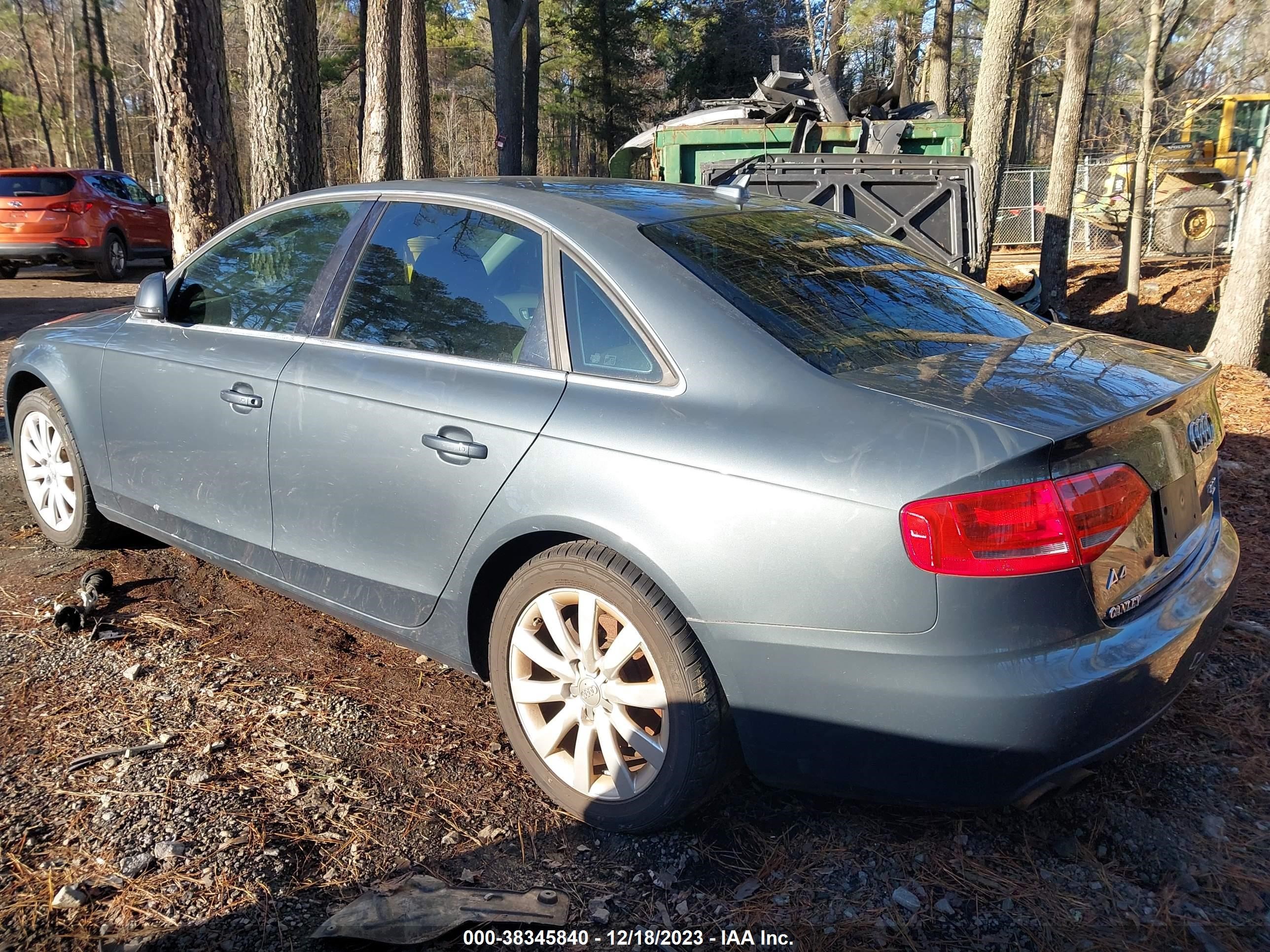 Photo 2 VIN: WAUSF78K59N019601 - AUDI A4 