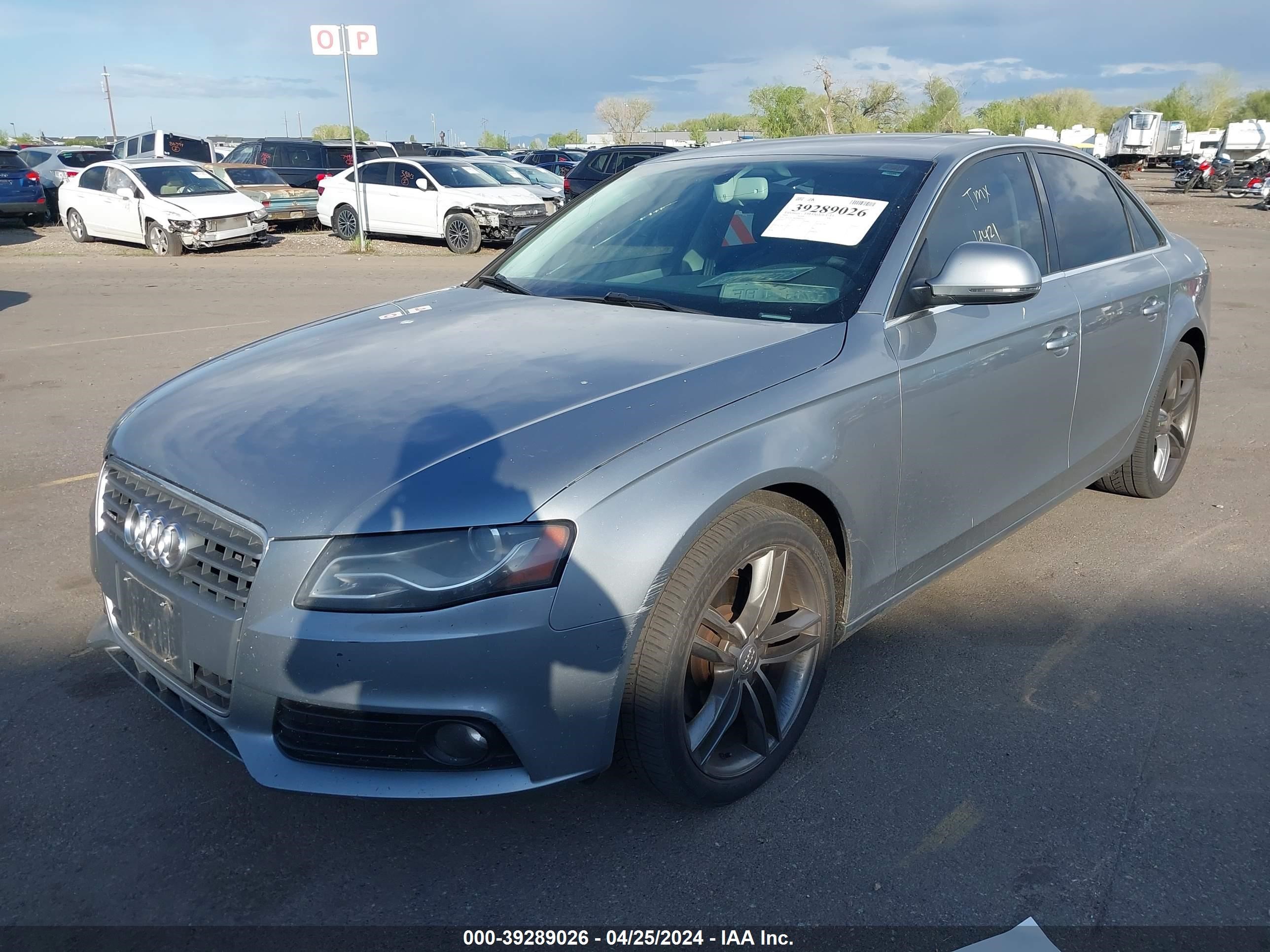 Photo 1 VIN: WAUSF78K69N024421 - AUDI A4 