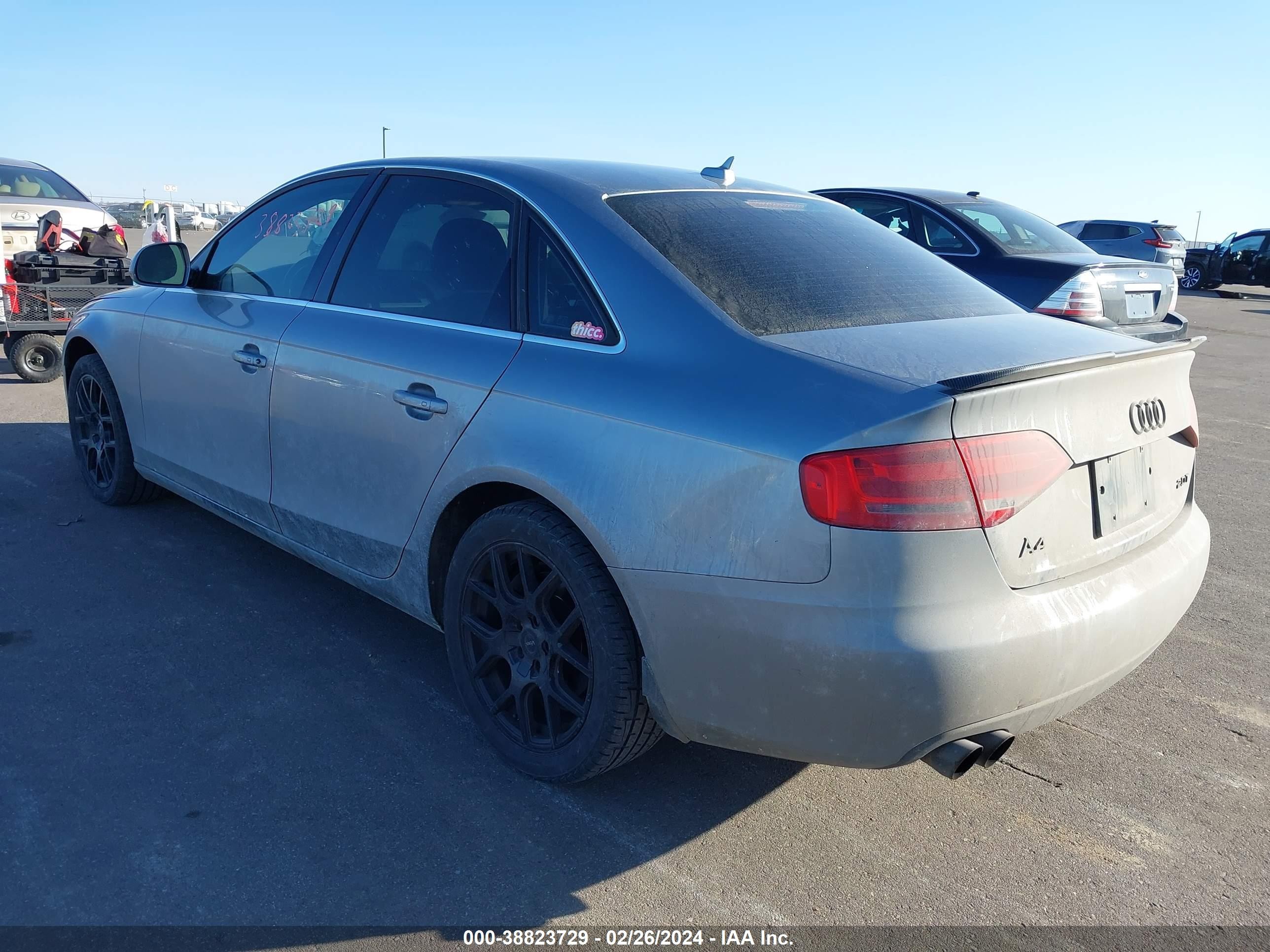 Photo 2 VIN: WAUSF78K69N036830 - AUDI A4 