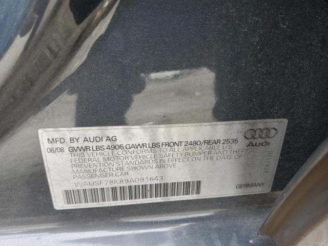 Photo 11 VIN: WAUSF78K89A091643 - AUDI A4 PREMIUM 