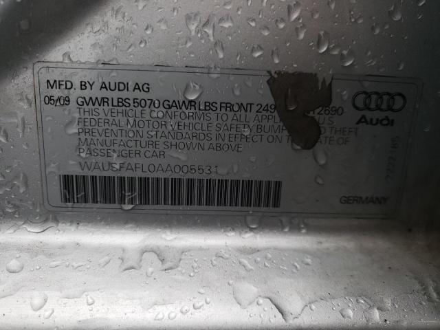 Photo 12 VIN: WAUSFAFL0AA005531 - AUDI A4 