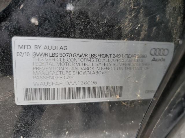 Photo 9 VIN: WAUSFAFL0AA136006 - AUDI A4 PREMIUM 