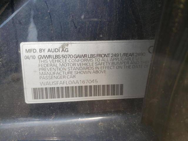 Photo 9 VIN: WAUSFAFL0AA167045 - AUDI A4 PREMIUM 