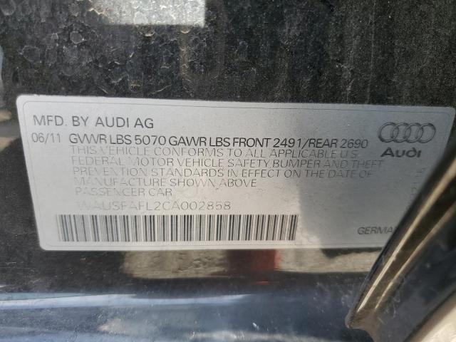 Photo 11 VIN: WAUSFAFL2CA002858 - AUDI A4 PREMIUM 