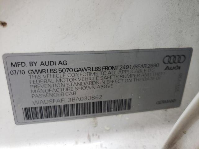 Photo 9 VIN: WAUSFAFL3BA030862 - AUDI A4 PREMIUM 