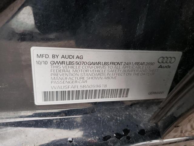 Photo 12 VIN: WAUSFAFL5BA059618 - AUDI A4 