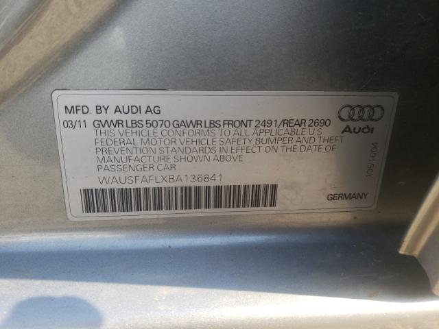 Photo 9 VIN: WAUSFAFLXBA136841 - AUDI A4 PREMIUM 